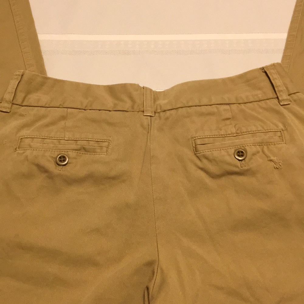 J.Crew Distressed Broken-In Khaki’s. Size 0 - image 7